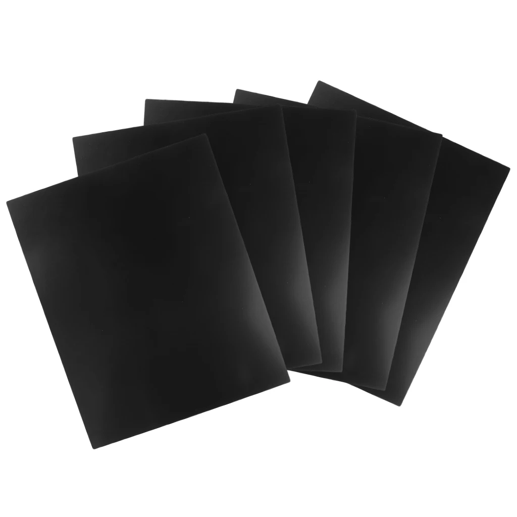 5PCS ABS Sheet Model Craft Plate for DIY Sand Table Scene or RC Aircraft Boat Body Parts Multi Size 2 Colors