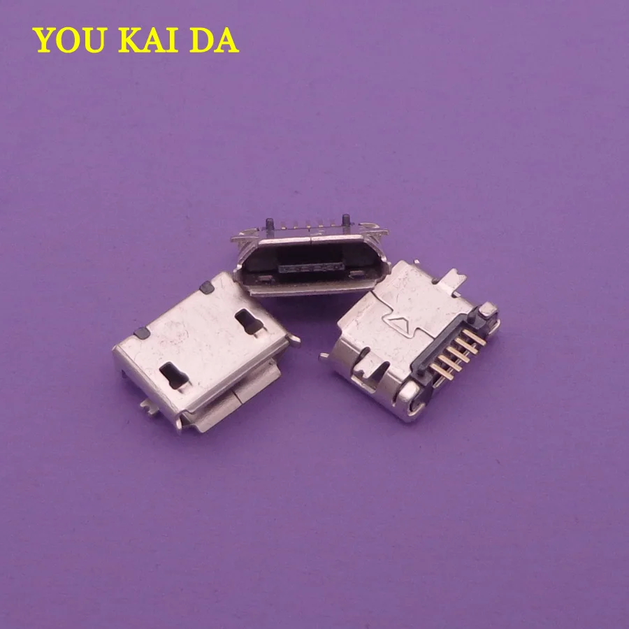 100 шт. разъем Mini Micro USB Jack для OPPO X907/Nokia 5800 E71mobile phone tablet pc long 5-pin шт./лот | Обустройство