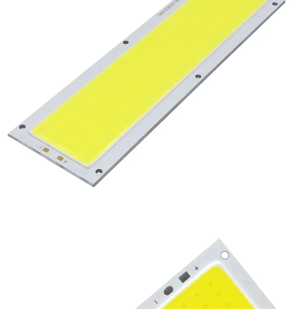 10W LED COB Strip Light Bulb Lamp 1000LM DC 12V White Blue 120x36mm LED Chip car Light Source for DIY (5)