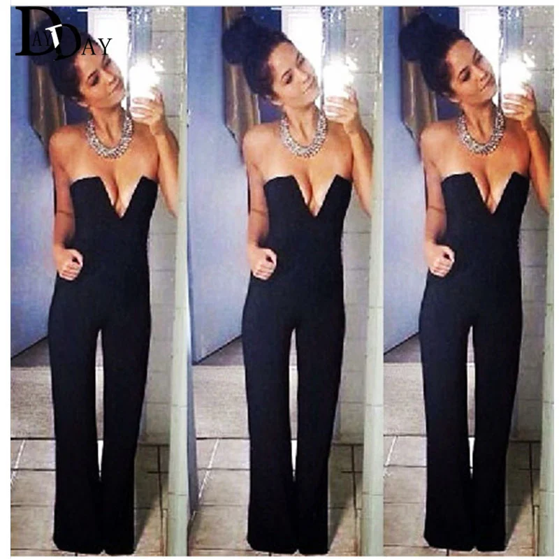 boob tube jumpsuit