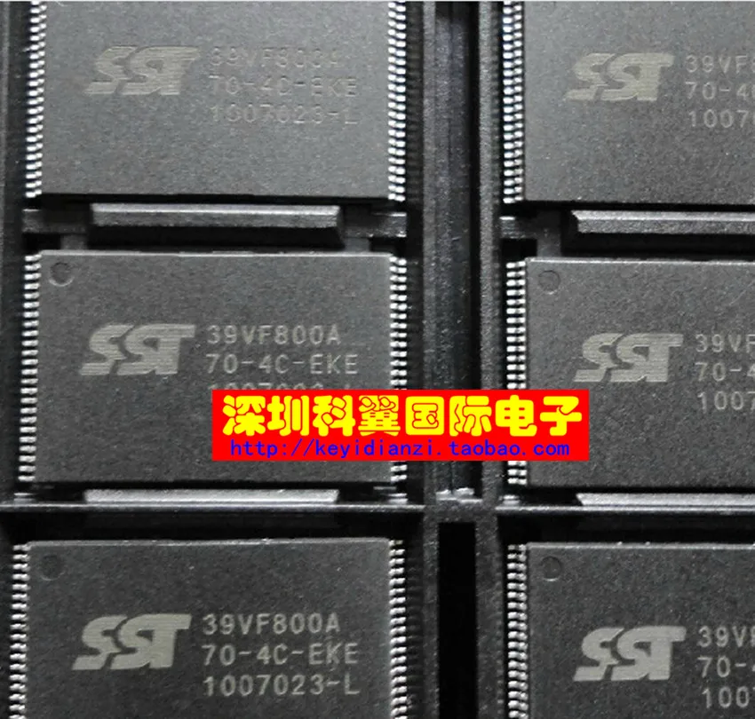 10pcs/lot 39VF800A SST39VF800A-70-4C-EKE 8Mb Flash memory TSOP-48 new original |