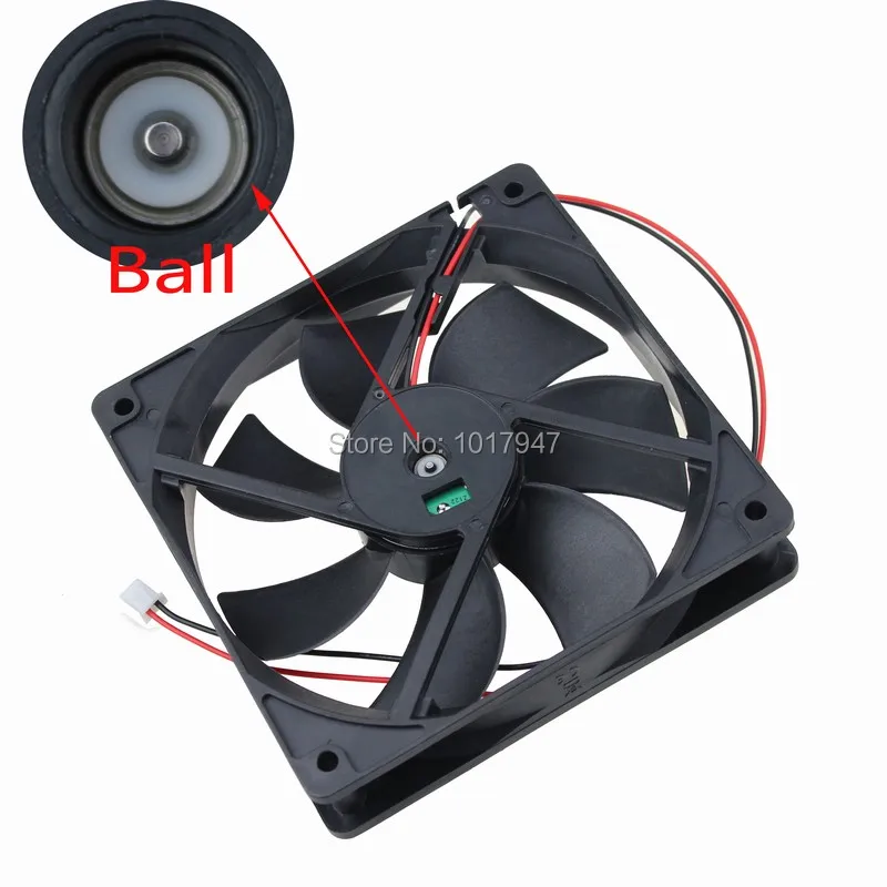 Кулер Gdstime для ПК 24 В 2 контакта 3000 об./мин. 120 мм x 25 мм|120mm fan|fan pccooler cooler |