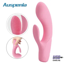 Silicone Rabbit Vibrator For Women Female Masturbation Vibrating Dildo Vibrators Adult Sex Toys Orgasm Vibe Penis