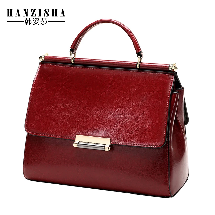 

2019 New Brand Fashion Genuine Leather Women Bag Solid Famous Design Natural Leather Women Shoulder Bag Women Handbag sac a main