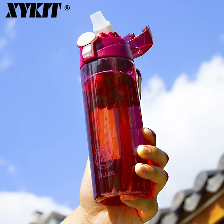 

XYKIY 500ML Water Bottles Fruit Infuser Drinkware For Outdoor Bicycle Hiking Camping Portable Shaker Sports My Bottle BPA free