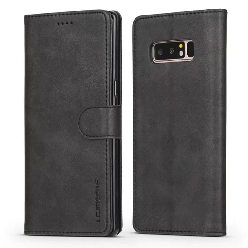 Чехол для Samsung Galaxy S9 S8 Plus S6 S7 Edge Note 8 роскошный флип Кошелек из искусственной кожи