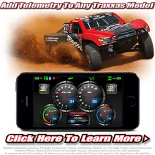 TRAXXAS 1/10 SLASH 4x 4wd бесщеточный TQI#68086-1, Радиоуправляемый автомобиль