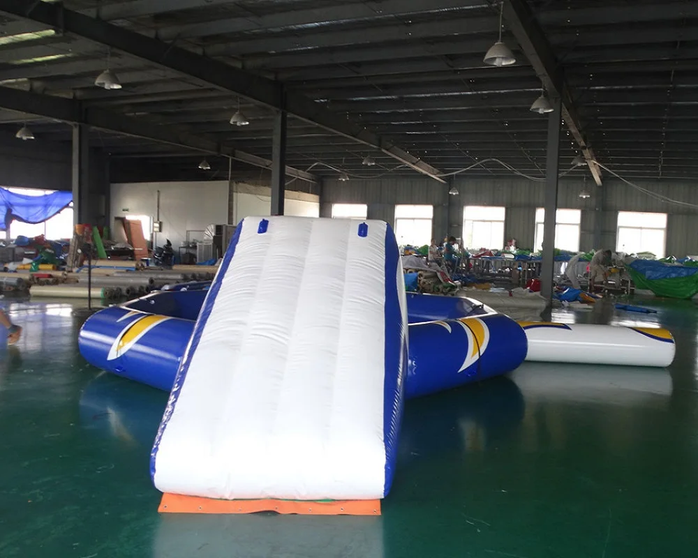 High Quality Trampoline Water Park Inflatable Water Trampoline Combo
