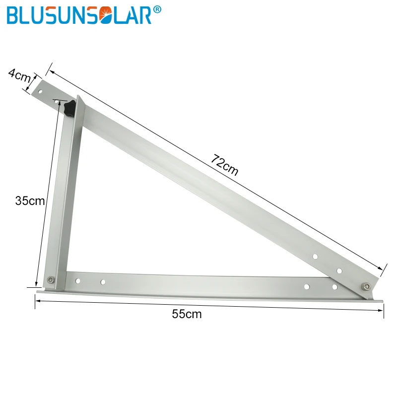 Triangle Bracket Adjustable Solar Panel Mount Mounting Rack Bracket Set Rack Folding Tilt Legs Boat Rv Roof Off Grid Solar Brackets Aliexpress