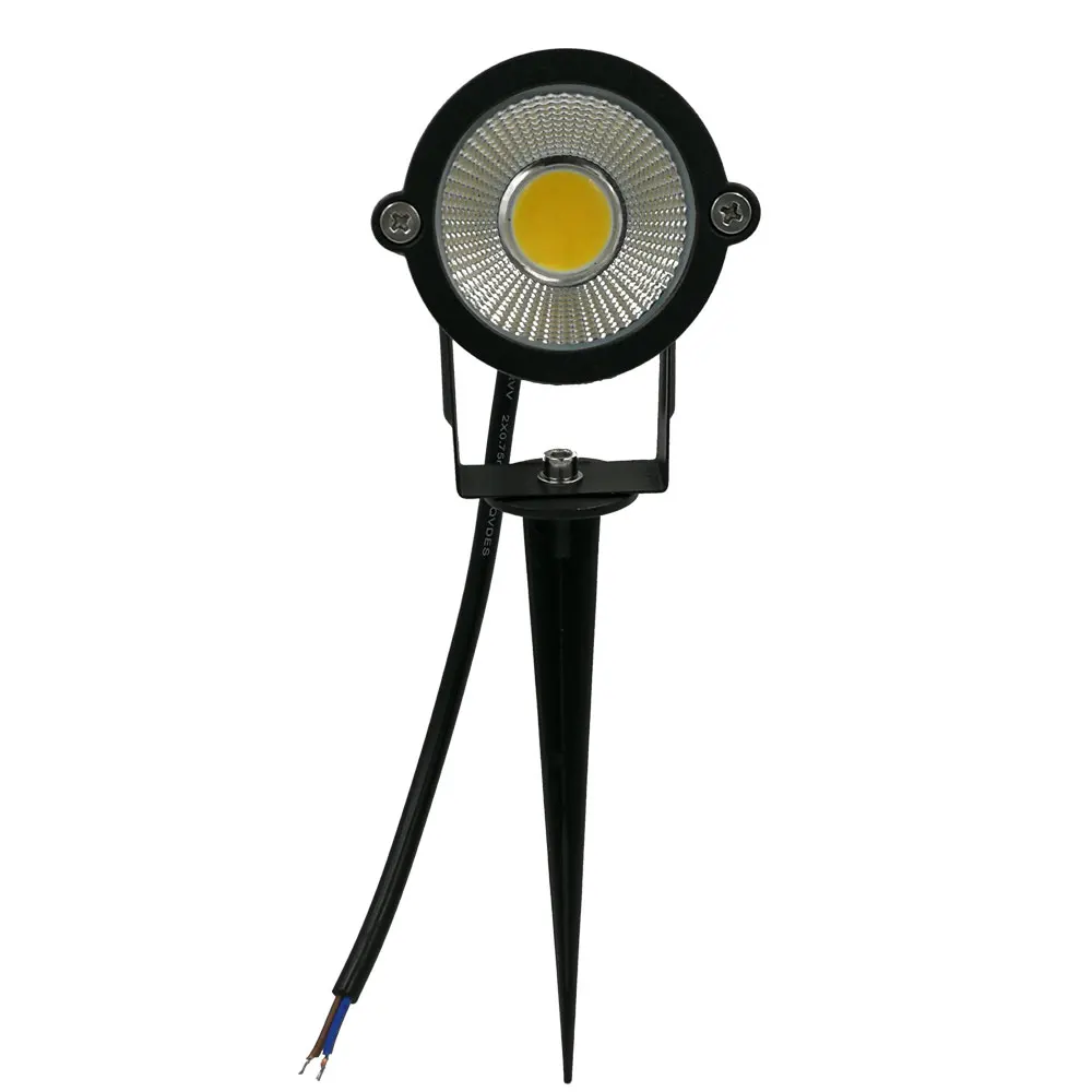 1X IP65 Водонепроницаемый светодиодный светильник для газона 3 Вт 5 Вт 7 Вт 9 Вт Спайк лужайка лампа с IP67 водонепроницаемый разъем для наружного садовый светильник ing