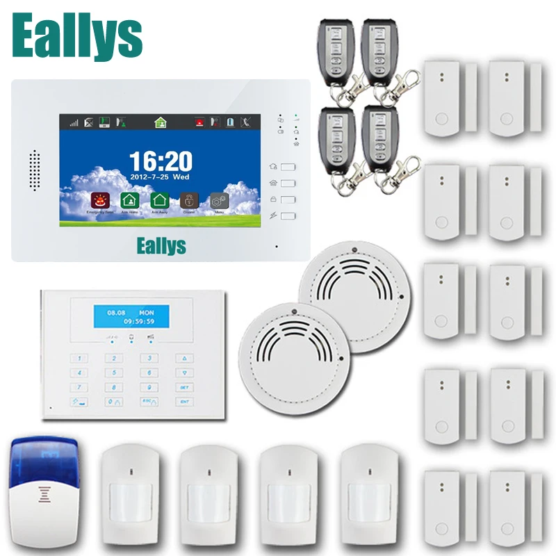 Classic DIY GSM850/900/1800/1900Mhz 868MHZ alarm system with detailed