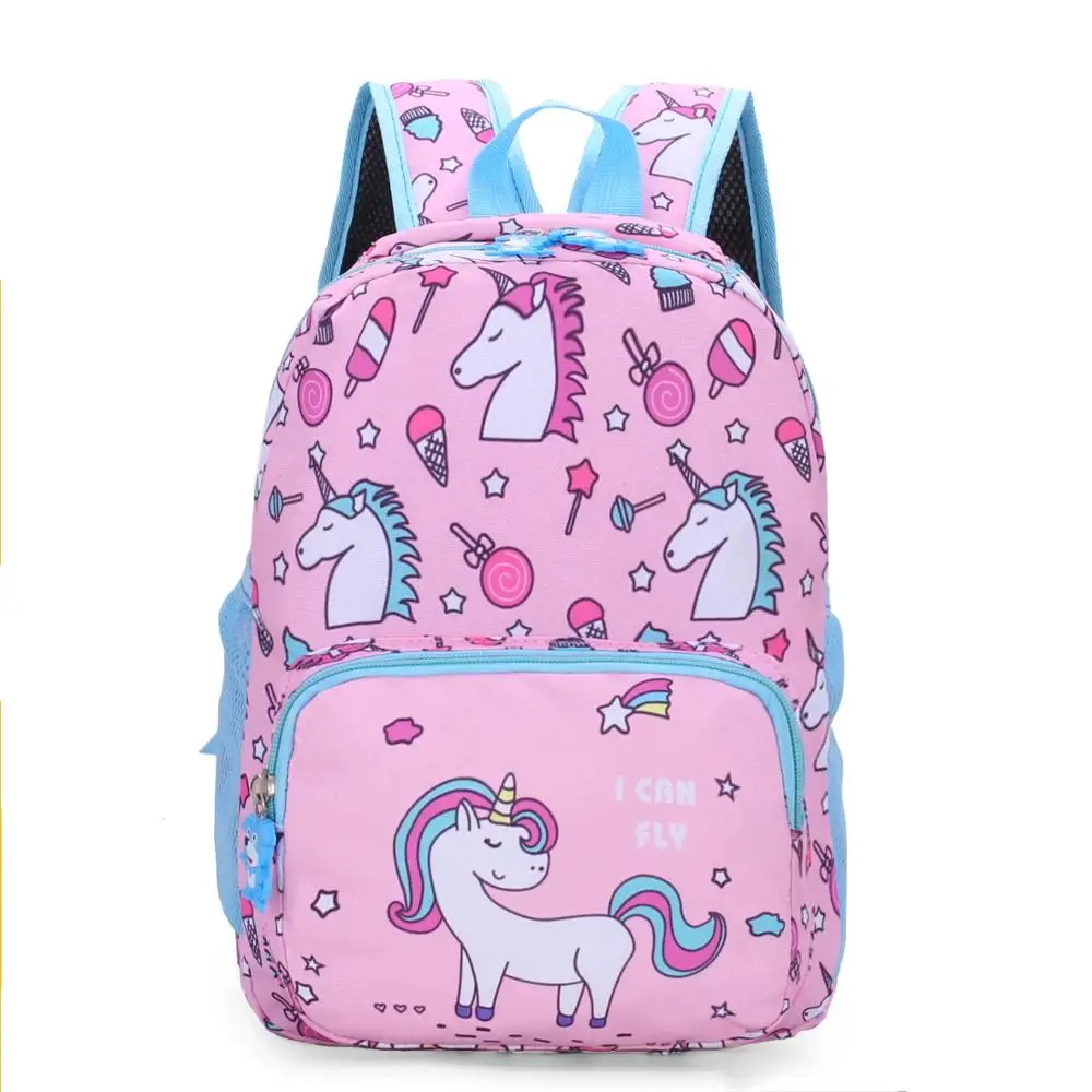 

New Fashion Children Schoolbag For Girls Kindergarten Bag Kids Cartoon Unicorn Backpacks Kids Schoolbag