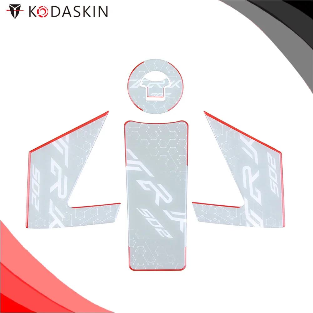 KODASKIN Motorcycle for Benelli TRK502 3D Epoxy Resin Applique Tank Pad Sticker Decal Emblem GRIPPER STOMP GRIPS EASY Gray | Автомобили и