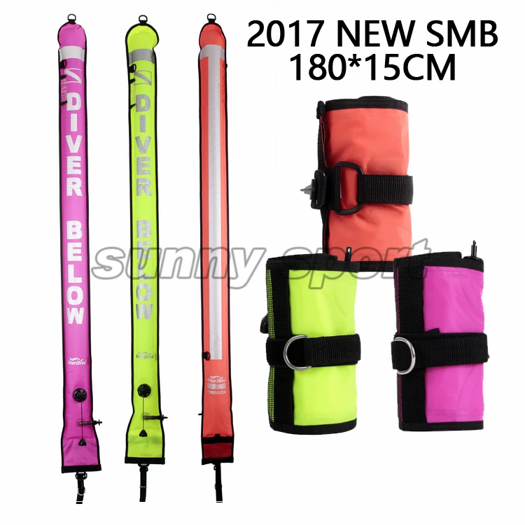 Details about   1PCS Diving Surface Marker Buoy Floating Diving Safety Gear Inflatable Kits 
