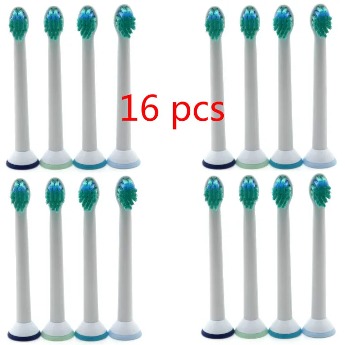 

16 pcs Electric Toothbrush Replacement Brush Heads For Philips Sonicare DiamondClean FlexCare HX6064 HX6930 HX9340 HX6950 HX6710