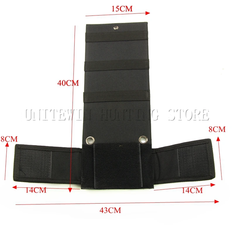 

Adjustable Nylon Tactical Concealed Under Car Seat Gun Holster Wall Mount Bedroom Closet Pistol Holster