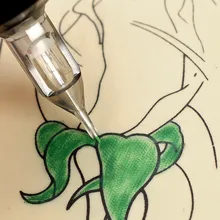 10 шт наконечники татуировки Одноразовые Стерильные 3RL Иглы татуировки Одноразовые