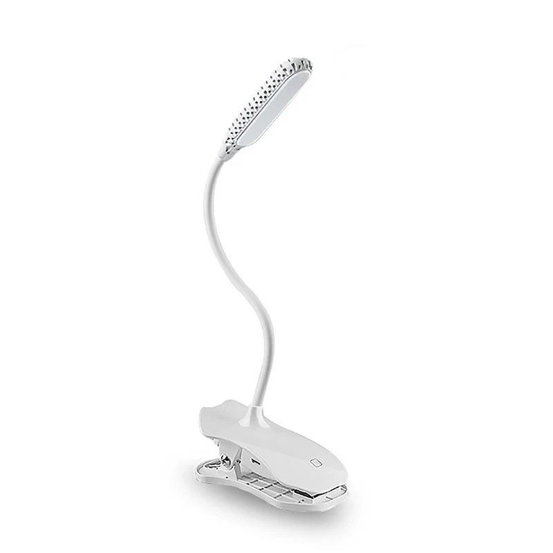

12LEDs Creative Desk Lamps Led Clip Reading Light Eye Protection Reading Light Bedside Table Lamp Student Bed Reading Book Light