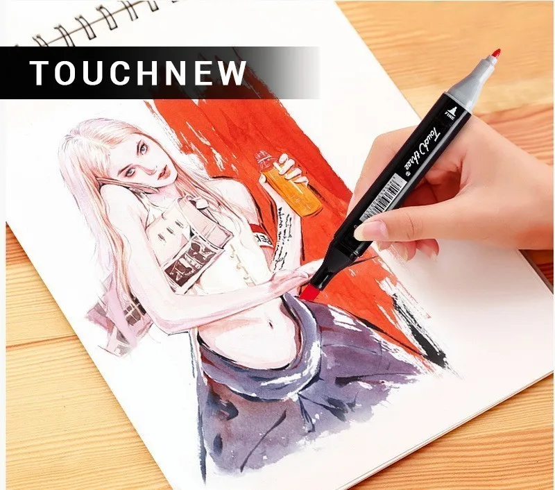 

New 30 color -80 color student anime color pens marker painting design special alcohol oily double-head brush
