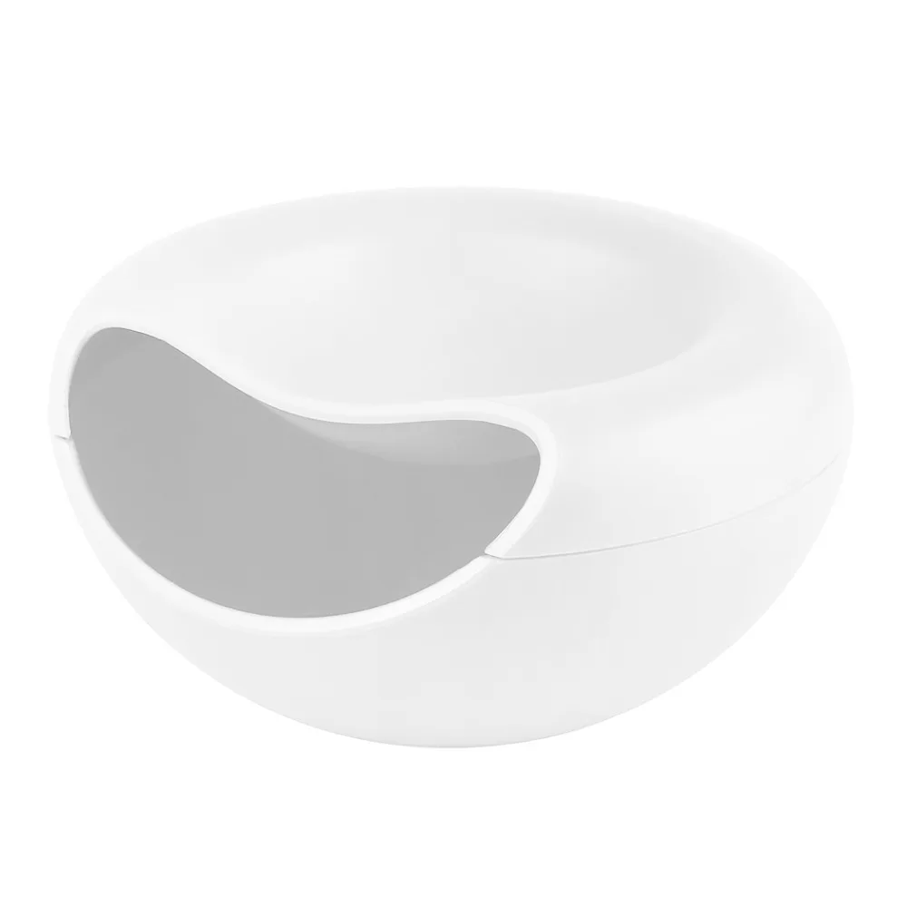 frutta secca contenitori snack semi box White Multifunzionale plastica a doppio strato