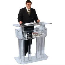 Акриловая Трибуна акриловые подиумы пульсы акриловые Lectern Pulpit Кристалл pmma Акриловый плексиглас lectern логотип на заказ