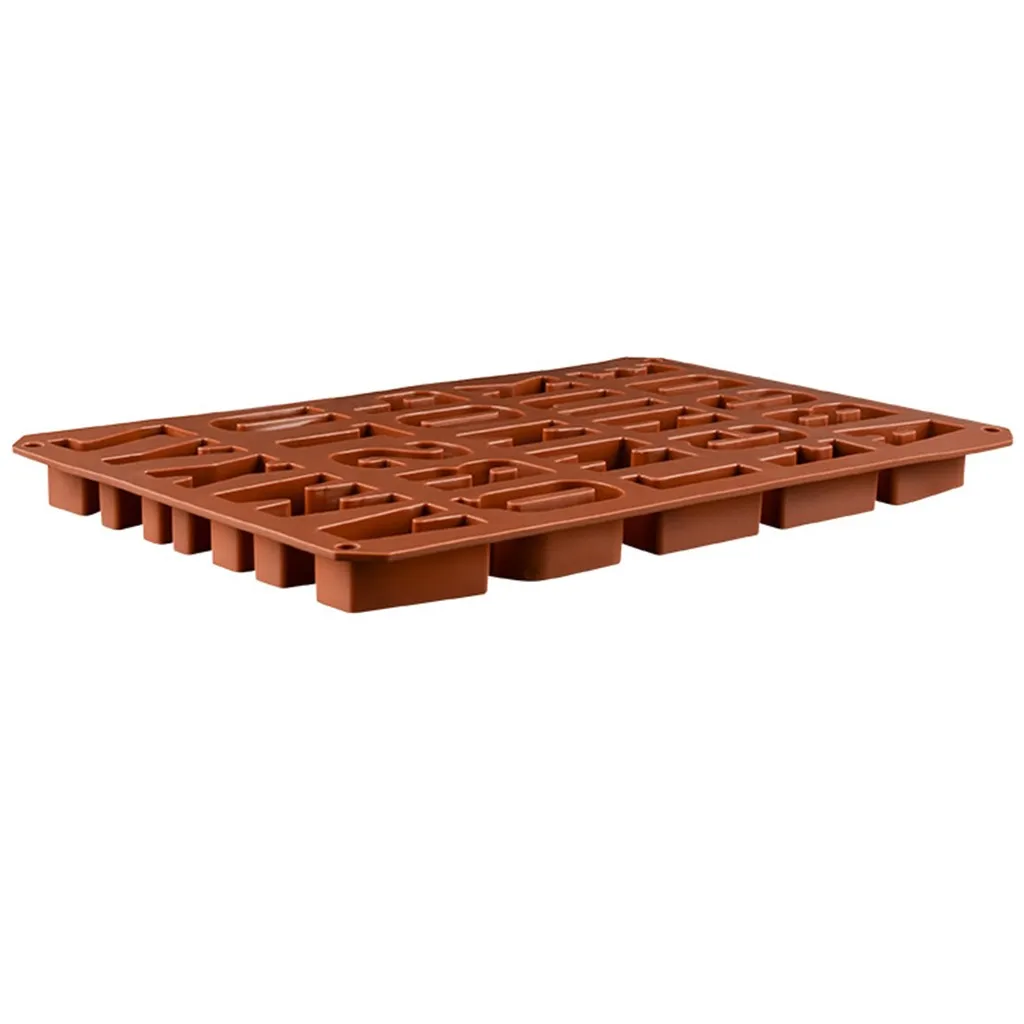 Креативный DIY 1 шт. 26 Английский алфавит силиконовый шоколадный торт форма, форма ремесла печенье конфеты льда 13x8,8x1 дюймов