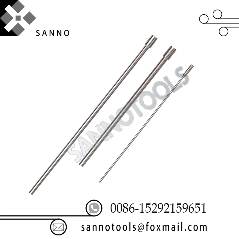 

10Pcs D7mm D7.5mm D8mm D8.5mm length 100mm, 150mm, 200mm, 250mm, 300mm straight lock pin flat ejector pins for cnc machining