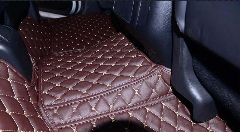 Best качество! Специальные автомобильные коврики для Volkswagen Sharan 7 мест 2018-2012 прочный водонепроницаемый ковры, Бесплатная доставка