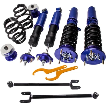 

Racing Coilover Suspension For BMW E46 3 Series Absorber Strut Shock Adj. Height Coupe Saloon Sedan 98-05 Control arms Spring