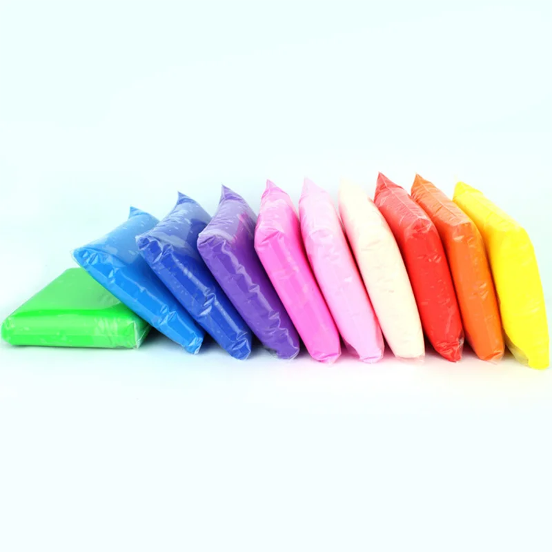 Легкий набор глины для моделирования сухой воздух мягкий пластилин пластик масса для лепки 300 г Полимерная глина Пластилин DIY игрушка цвета для детей