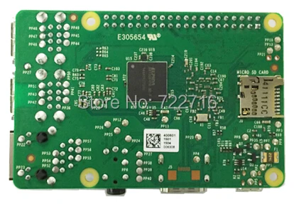 3 в 1 Raspberry PI 3 Model B+ 1 черный корпус ABS+ 3 радиаторов, Ras PI3 B, PI 3B с WiFi и Bluetooth