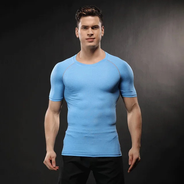 Aliexpress.com : Buy 2017 new brand clothing gyms tight t shirt mens ...