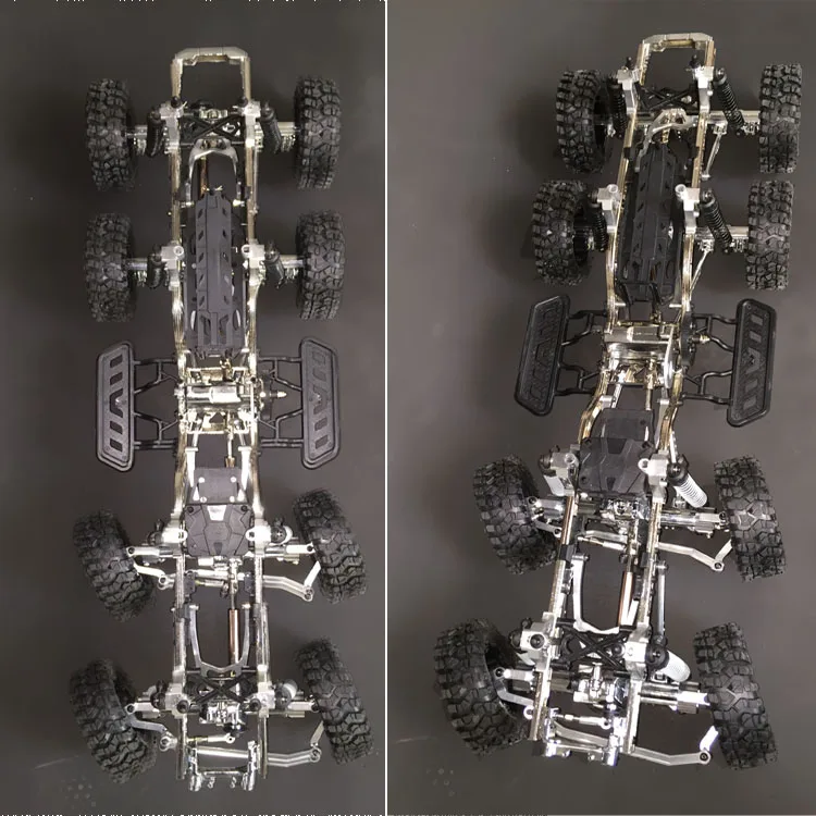 

1/10 scale Remote control car model 8x8x4 10x10x4 12x12 chassis Frame Rock Crawler Truck RC