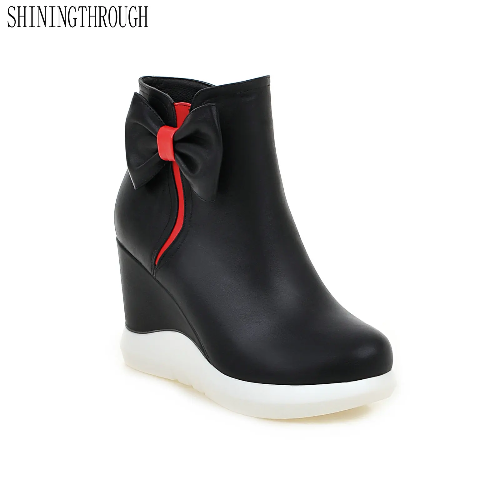 ankle boots wedge heel