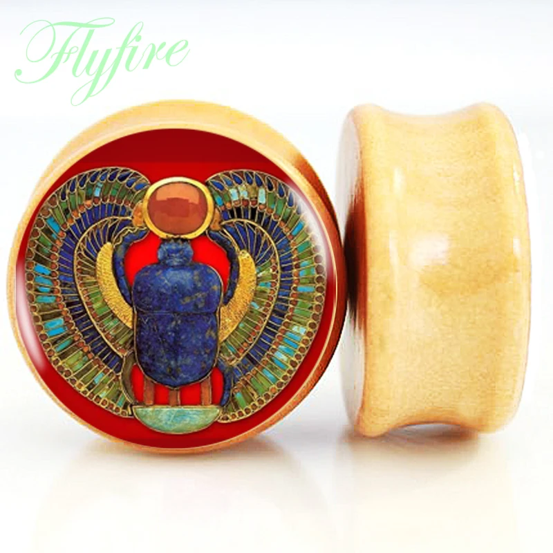 Buy 2pc/lot Auspicious Symbol Egyptian Scarab Ear