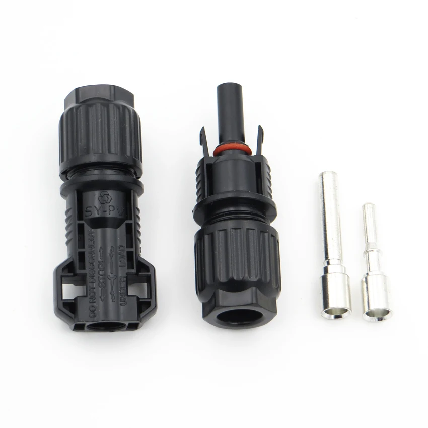 1pair x 80A MC4 Connector Branch parallel connection 1000V Electrical