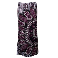 Винтажные Цветочные Длинные юбки с принтом Модные женские Летние Элегантные пляжные макси юбки в стиле бохо с высокой талией прямые юбки