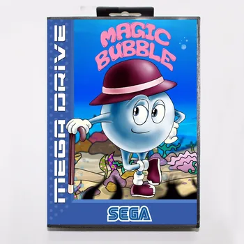 

Magic Bubble 16 bit MD Game Card With Retail Box For Sega Megadrive/Genesis
