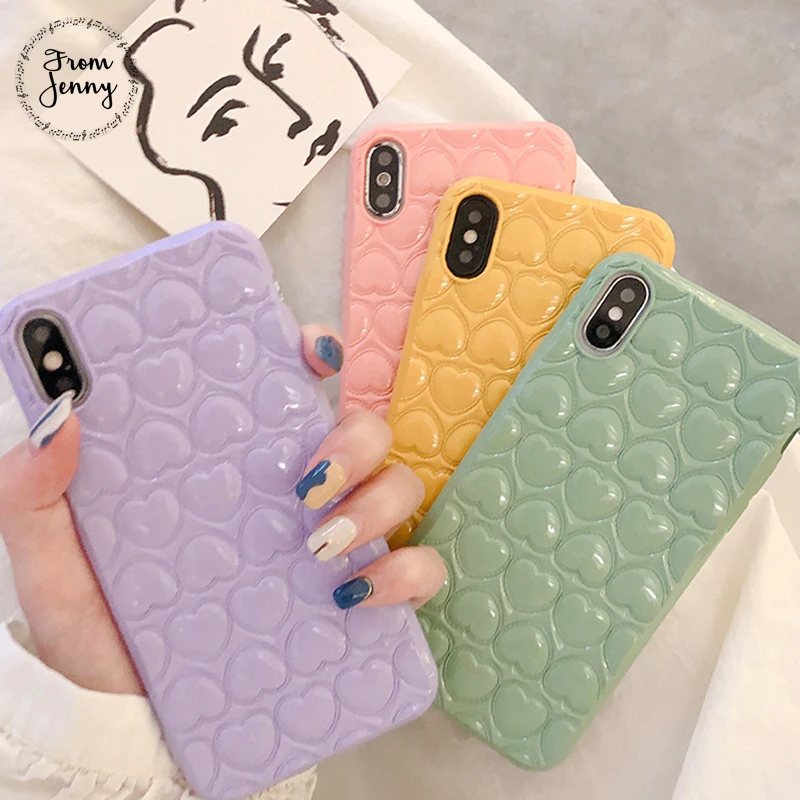 От Jenny Personality love для iPhone x xr xs max 6 6s 7 8 Plus ударопрочный защитный мягкий чехол
