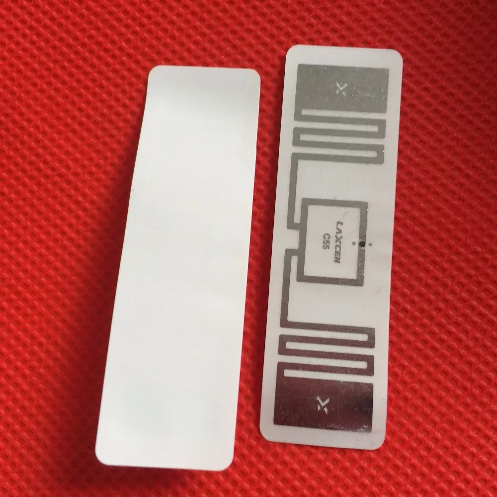 Passive RFID uhf coated paper labels printed electronic labels RF paper