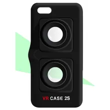 Portable ultralight 3D VR Mobile Phone Case Virtual Reality Google Glasses for iPhone 6/7 Plus iPhone 6S Plus 5.5 Inch Wholesale