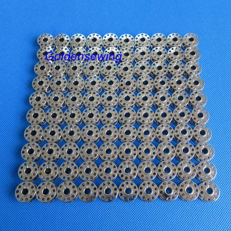 100 Bobbins for Class 15 Metal Bobbins Kenmore Brother Necchi White