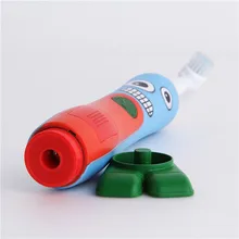 HOT ITEM with music timer Kids Children Rotation Ultrasonic Electric Toothbrush Rechargeable Teeth Care Toothbrush Cleanser