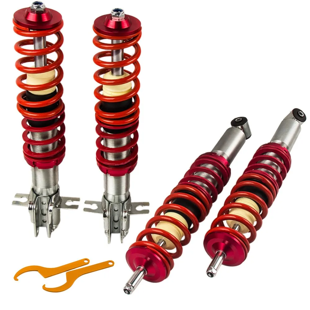 Coilovers coiloverer для Volkswagen VW GOLF Jetta MK1 амортизационная стойка Подвески Передний Задний амортизатор для Cabriolet модель 80-1994