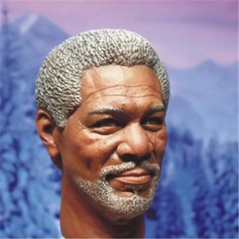 Freeman Male Head Sculpts Model Toys 1/6 Scale Man Head Carving