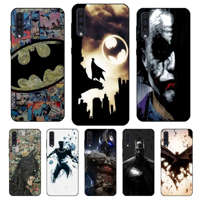 

N259 Batman Joker Harley Black Silicone Case For Samsung Galaxy A2 Core A6 A7 A8 A9 A10 A30 A40 A50 A60 A70 A8S A9S A20E Plus