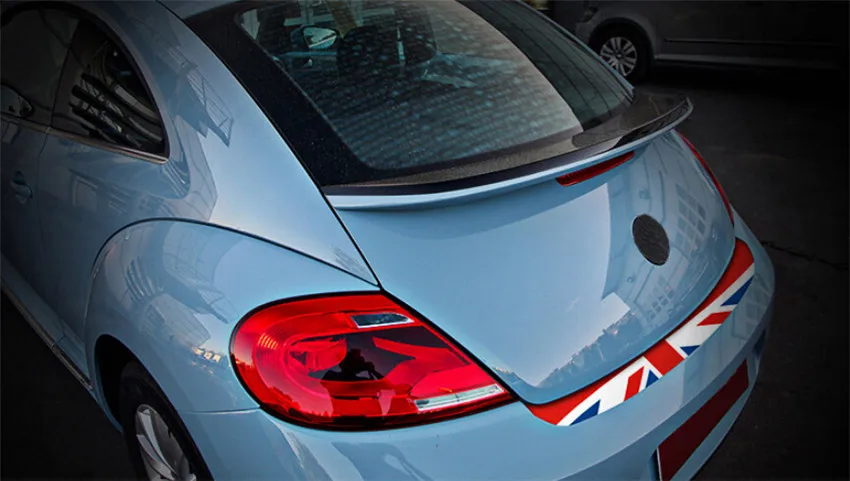 Бесплатная Доставка 1 шт. наклейки KK материал задний багажник порог скребок защиты педаль для 2013-2018 Volkswagen VW Beetle