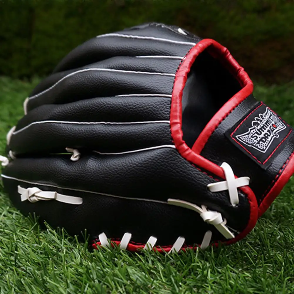 12,5 дюймовые спортивные бейсбольные рукавицы для взрослых, Софтбол, перчатки из искусственной кожи, подходят для мужчин и женщин, высокое качество