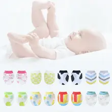 Подарки для купания для новорожденных, детские перчатки для девочек и мальчиков с защитой от царапин, мягкие летние тонкие детские перчатки с принтом, Новинка