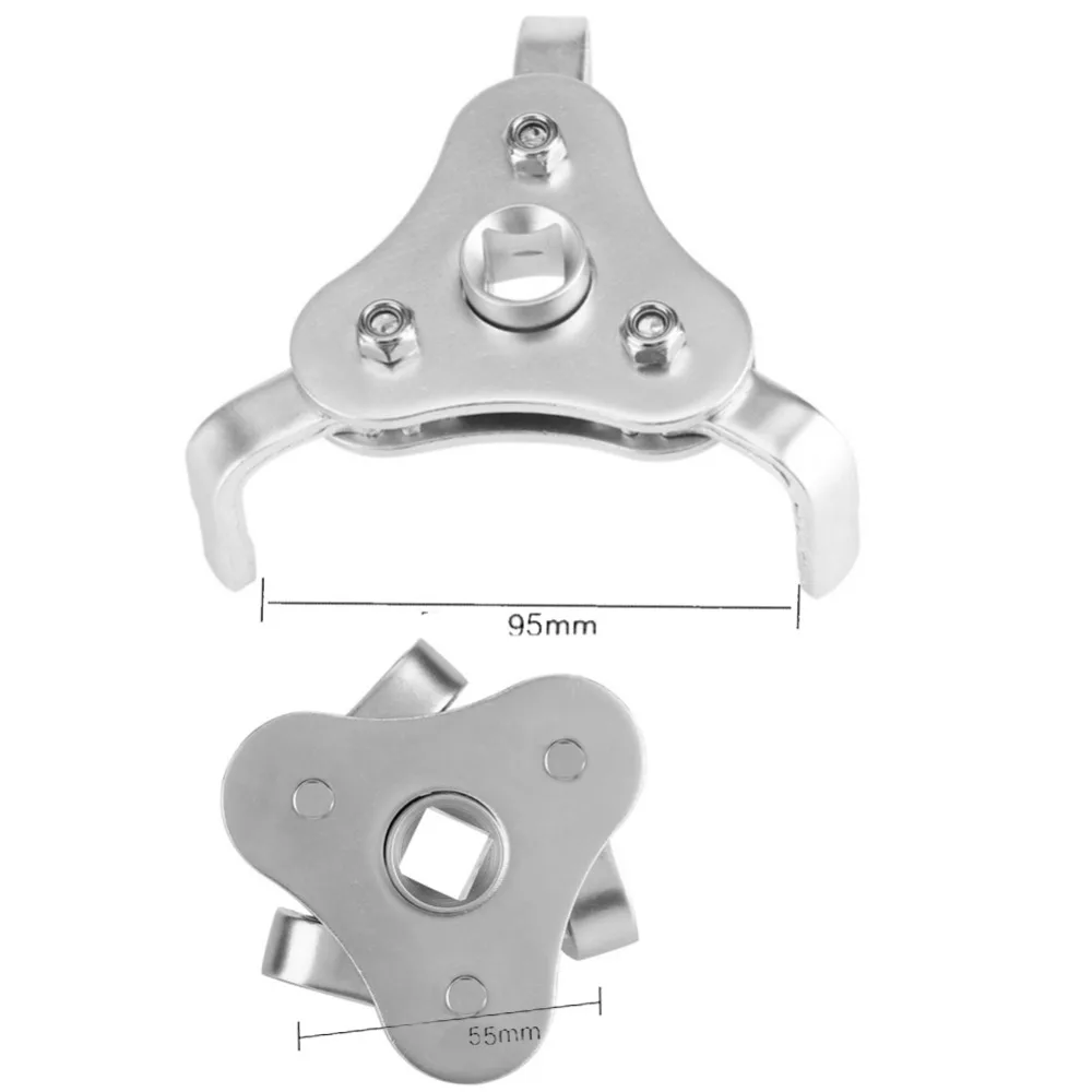 Auto Oil Filter Wrench Universal Adjustable (5)